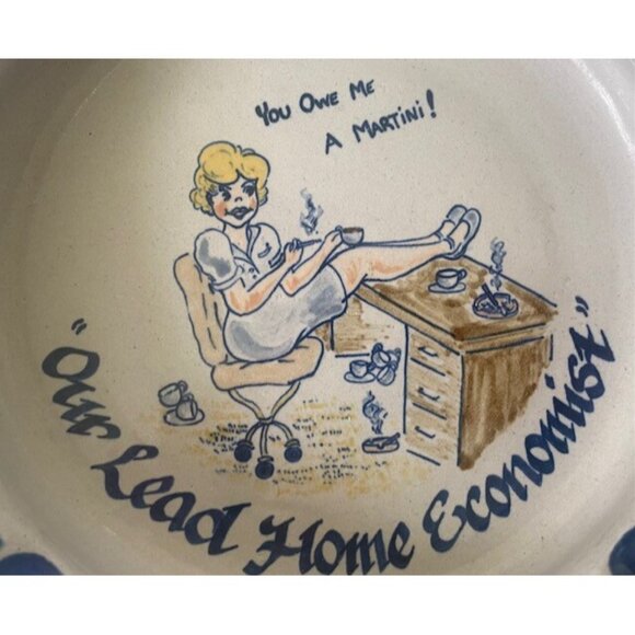 Mid-Century Ceramic Ashtray by Louisville Pottery Rare Design! - Picture 2 of 4